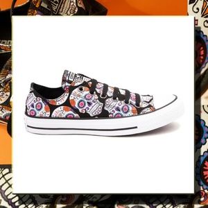 day of the dead converse shoes
